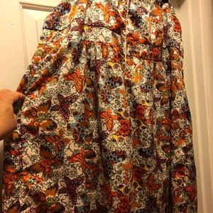 Torrid strapless mini dress